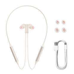 Baseus Bowie U2 Neckband Noise-Cancellation Wireless Earphones Creamy-white