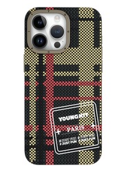 Kevlar 1500D MagSafe iPhone 15 Pro Max Case - Dark Red Brown
