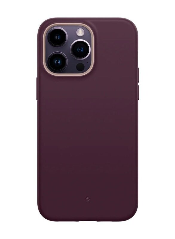 

Caseology Nano Pop Mag Silicone Case (Built-in Magnet) Designed for Magsafe Compatible with iPhone 14 Pro Max Case - Burgundy Bean