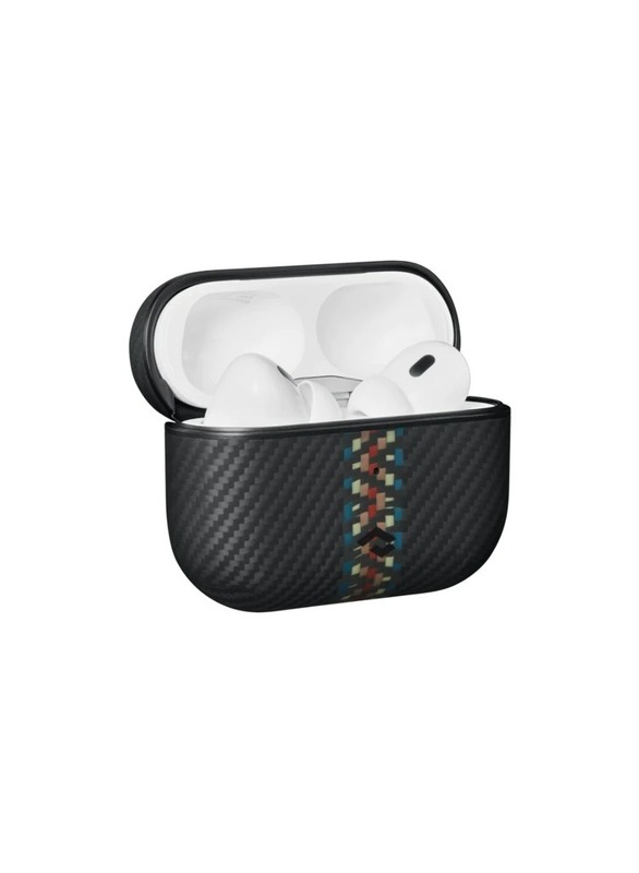 Pitaka MagEZ Case, MagSafe-compatible protective case for Apple Airpods Pro/Pro 2 - Rhapsody 600D