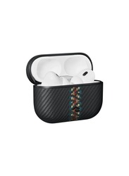 Pitaka MagEZ Case, MagSafe-compatible protective case for Apple Airpods Pro/Pro 2 - Rhapsody 600D