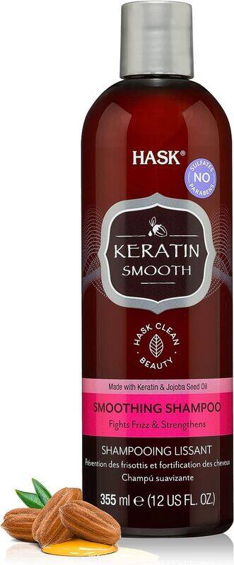 

Hask Keratin Protein Smoothing Shampoo, 355ml