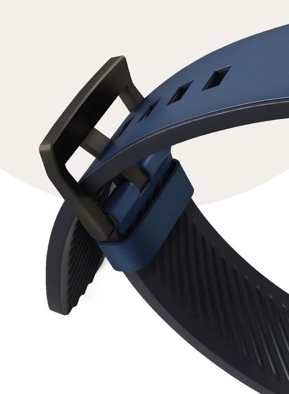 Straden series Waterproof Leather Hybrid Apple Watch Strap 49/45/44/42mm - Black
