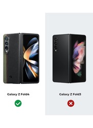 PITAKA Z Fold 4 Case, Slim & Light Galaxy Z Fold 4 Case with a Case-Less Touch Feeling, 600D Aramid Fiber Made, Fusion Weaving Air Case - Overture