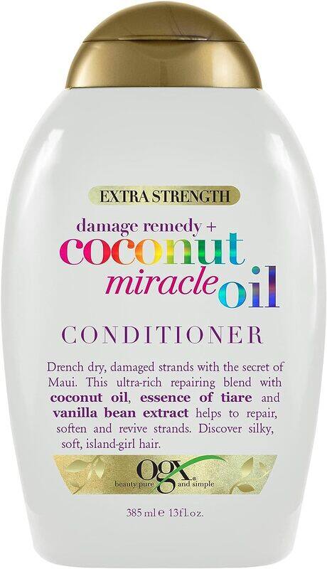 

Ogx Extra Strength Damage Remedy + Coconut Miracle Oil Conditioner, 385ml