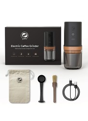 i Cafilas Portable Electric Coffee Maker. Outdoor Travel Coffee Electric Grinder with Drip Filter Brew. Travel Coffee Maker .3 In 1 Grinder Coffee Maker. High-Speed Coffee Bean Grinder-Black