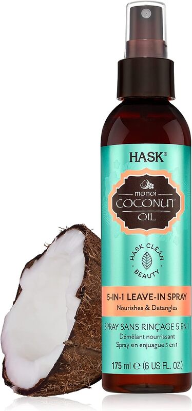 

Hask Coconut Oil 5-in-1 Leave-in Spray for All Hair Types, 175ml