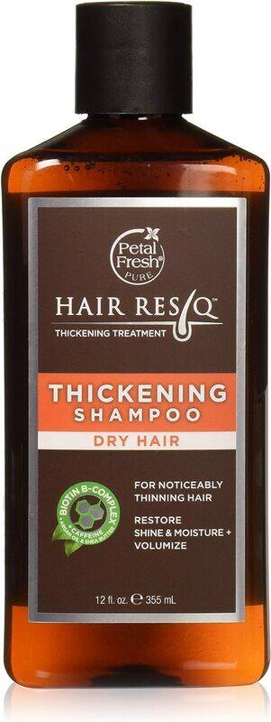 

Petal Fresh Hair Resq Dry Natural Thickening Shampoo for Dry Hair, 355ml