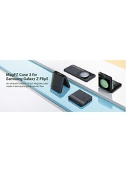 Z Flip 5 Case Compatible with MagSafe, Slim & Light Samsung Z Flip 5 Case with a Case-Less Touch Feeling, 600D Aramid Fiber Made Fusion Weaving MagEZ Case 3 - Rhapsody