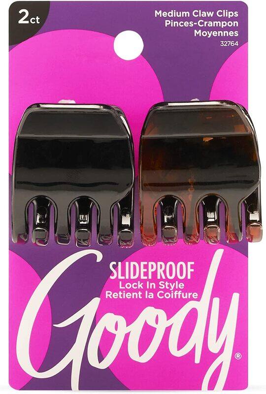 

Goody Classics Medium Claw Clips, 2 Pieces