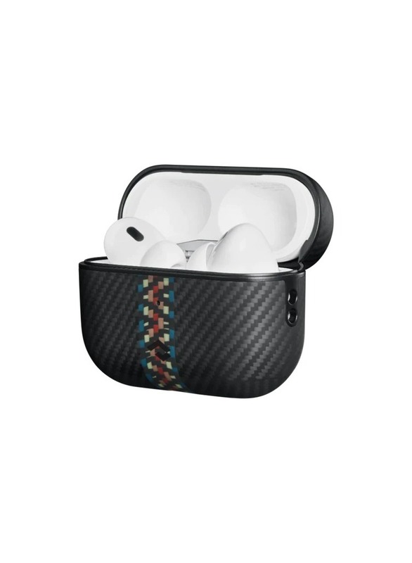 Pitaka MagEZ Case, MagSafe-compatible protective case for Apple Airpods Pro/Pro 2 - Rhapsody 600D