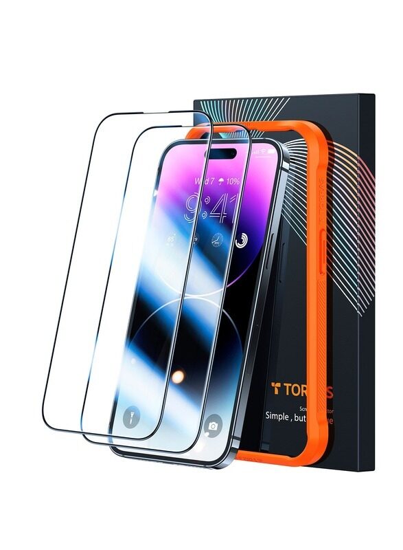

Apple Diamond Shield Screen Protector tempered Glass for iPhone 14 Pro - Clear