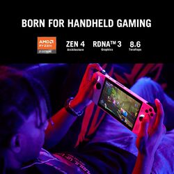 ASUS ROG Ally RC71L White Gaming Handheld, AMD Ryzen Z1 Extreme 16GB 512GB SSD, Radeon Navi3, WIN11 HOME, 7-inch 120Hz/7ms, Gorilla Glass DXC, Touch Screen, Fingerprint, Free 3months Xbox game pass