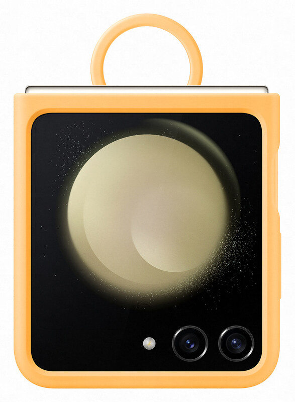 

Samsung Galaxy Z Flip 5 Silicone Cover With Ring - Yellow