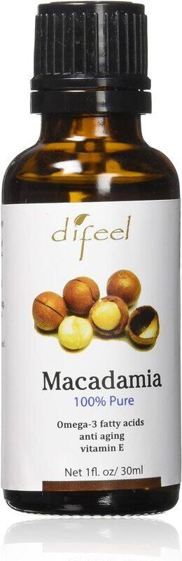 

Difeel Macadamia 100% Pure Essential Oil for All Hair Types, 1oz