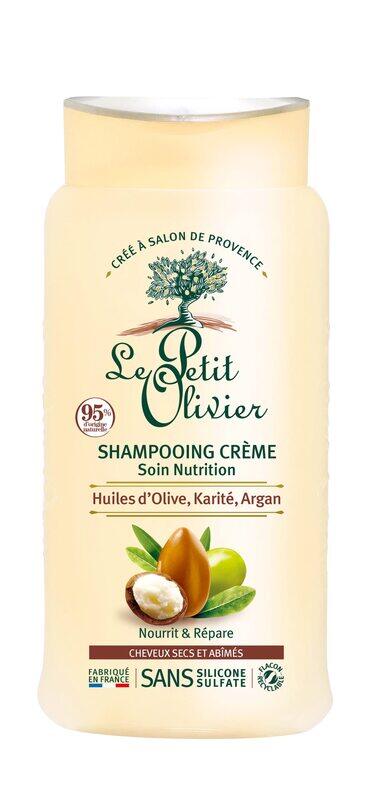 

Le Petit Olivier Olive, Shea, & Argan Oil Cream Shampoo for Dry & Damaged Hair, 250ml