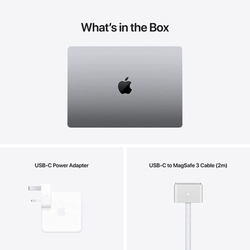 Apple MacBook Pro (2021) Laptop, 14" Display, Apple M1 Pro Chip, 512GB SSD, 16GB RAM, Apple 14 Core GPU Graphics, EN KB, macOS, Space Grey