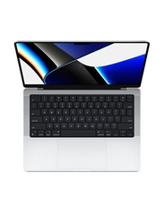 Apple MacBook Pro (2021) Laptop, 14" Liquid Retina XDR Display, Apple M1 Pro Chip 8-Core CPU, 512GB SSD, 16GB RAM, Apple 14-Core GPU Graphics, EN KB, macOS, Silver