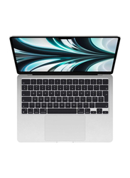 Apple MacBook Air Laptop, 13.6" Display, Apple M2 Chip, 512GB SSD, 8GB RAM, Apple Integrated Graphics, EN KB, macOS, Silver