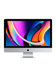 Apple iMac Desktop Computer, 27-inch 5K Retina Display, Intel Core i5 6-Core 10th Gen 3.8GHz, 8GB RAM, Radeon Pro 5300 4GB Graphics Card, English Keyboard, MXWU2B/A, Silver