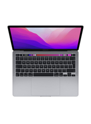 Apple MacBook Pro Laptop, 13.3" Display, Apple M2 Chip, 256GB SSD, 8GB RAM, Apple Integrated Graphics, EN KB, macOS, Space Grey