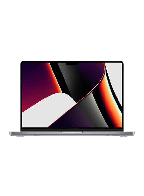 Apple MacBook Pro Laptop, 14" Liquid Retina XDR Display, Apple M1 Pro Chip 8-Core Processor, 512GB SSD, Apple 14-Core GPU Graphics, EN/AR-KB, macOS, Space Grey