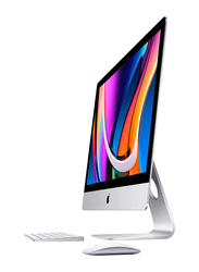 Apple iMac Desktop Computer, 27-inch 5K Retina Display, Core i5, 8GB RAM, Radeon Pro 5300 Graphics Card, English Keyboard, Silver