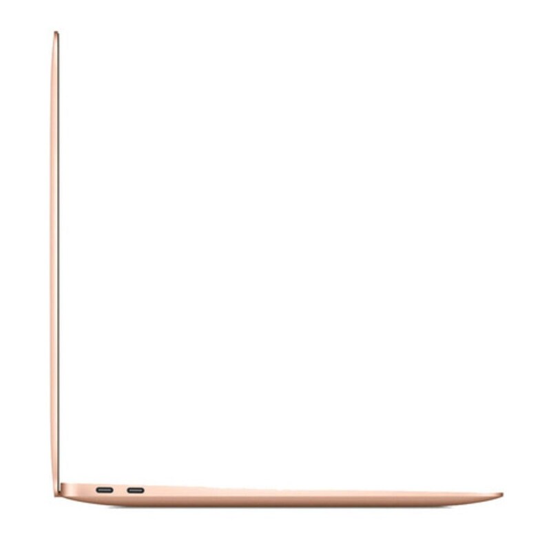 Apple MacBook Air (2020) Laptop, 13.3" Retina Display, Apple M1 Chip 8 Core CPU, 256GB SSD, 8GB RAM, Apple 7-Core GPU Integrated Graphics, EN/AR-KB, macOS, Gold