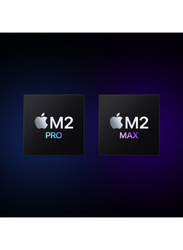 Apple MacBook Pro, 16.2'' Liquid Retina XDR Display, M2 Pro Chip Upto 12-Core CPU, 512GB SSD, Apple Integrated Graphics, EN KB, macOS, Space Grey