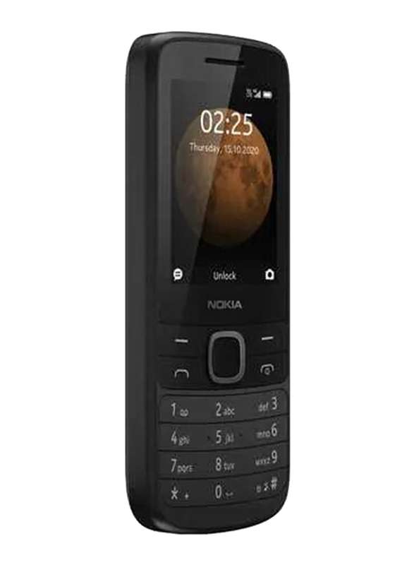 Nokia 225 128MB Black, 64MB RAM, 4G, Dual SIM Normal Phone