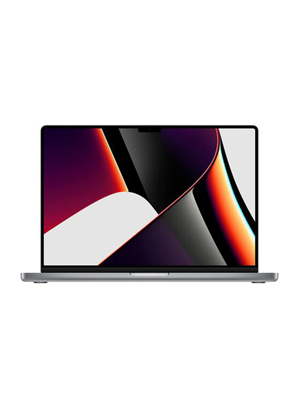 Apple MacBook Pro Laptop, 16" Retina Display, Apple M1 Pro Chip Processor, 1TB SSD, 16GB RAM, Apple 16 Core GPU Graphics, EN KB with Backlit, macOS, Space Grey