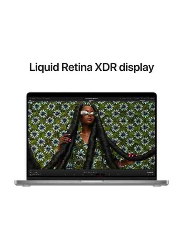 Apple MacBook Pro, 14.2'' Liquid Retina XDR Display, M2 Pro Chip Upto 12-Core CPU, 512GB SSD, Apple Integrated Graphics, EN KB, macOS, Space Grey
