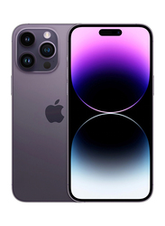 Apple iPhone 14 Pro Max 128GB Deep Purple, 6GB RAM, 5G, With FaceTime, Single Sim Smartphone