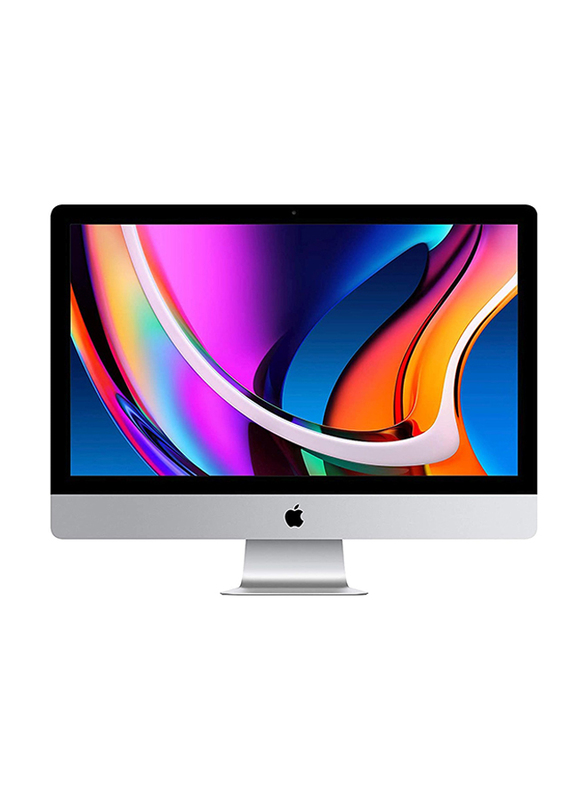 Apple iMac Desktop Computer, 27-inch 5K Retina Display, Core i5, 8GB RAM, Radeon Pro 5300 Graphics Card, English Keyboard, Silver