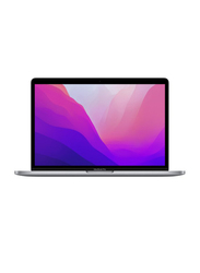 Apple MacBook Pro Laptop, 13.3" Display, Apple M2 Chip, 256GB SSD, 8GB RAM, Apple Integrated Graphics, EN KB, macOS, Space Grey