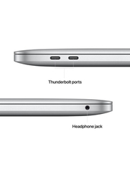 Apple MacBook Pro Laptop, 13.3" Display, Apple M2 Chip, 512GB SSD, 8GB RAM, Apple Integrated Graphics, EN KB, macOS, Silver