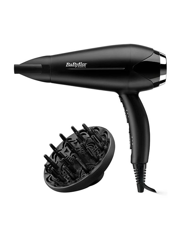 BaByliss Turbo Smooth Hair Dryer, Black