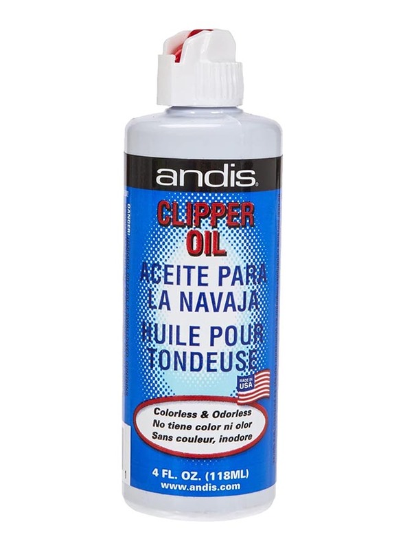 Andis Clipper Oil Dispenser Bottle, 118ml, Blue