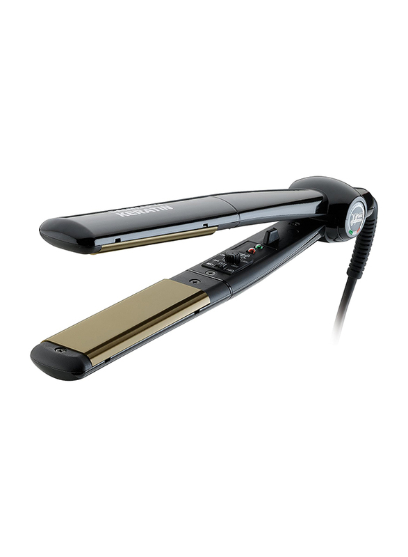 Gammapiu Keratin Hair Straightener, Black