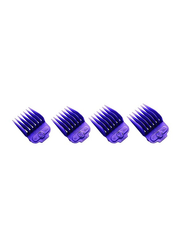 Andis Large Magnetic Comb, 4-Piece, Violet