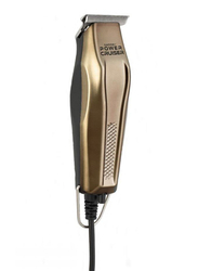 Gammapiu Gamma+ Power Cruiser Professional Supercharged Corded Hair Trimmer with 10 Feet Cord & Hanging Hook, Gold