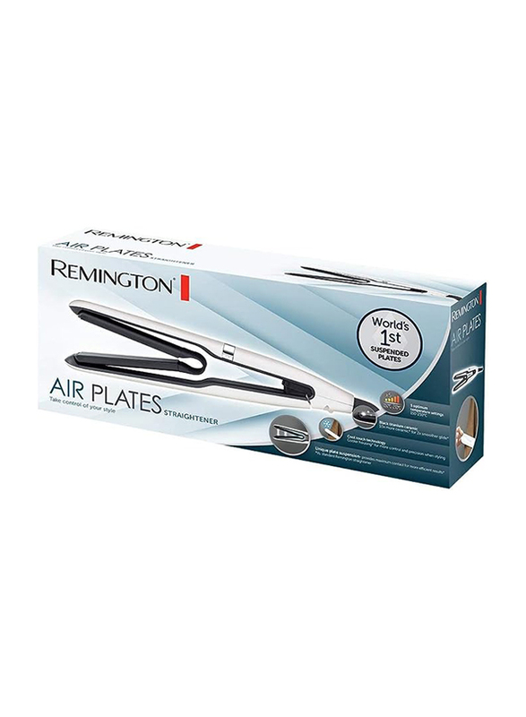 Remington Air Plates Hair Straightener, White