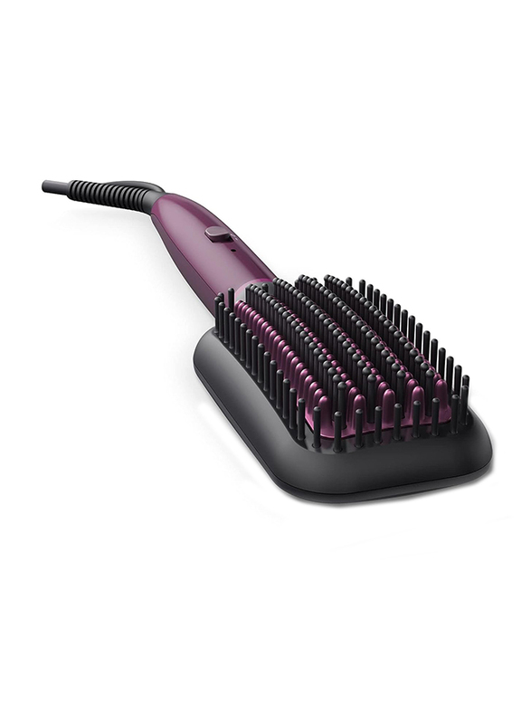 Philips Heated Straightening Brush, BHH730/03, Multicolour