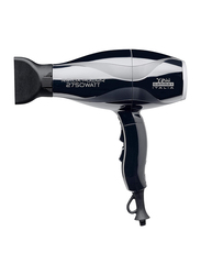 Gamma Piu Relax Power Hair Dryer, Glossy Black