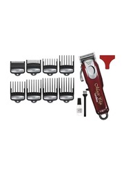 Wahl Magic Clip Cordless Cord/Cordless Clipper, 8591L, Red