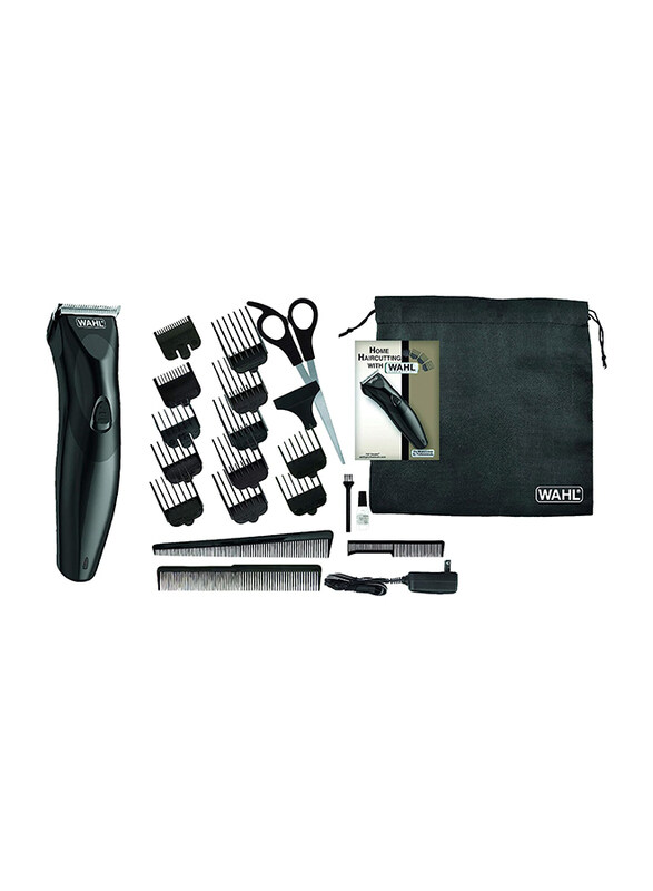 

Wahl Haircut & Beard Grooming Hair Clipper Kit, Black