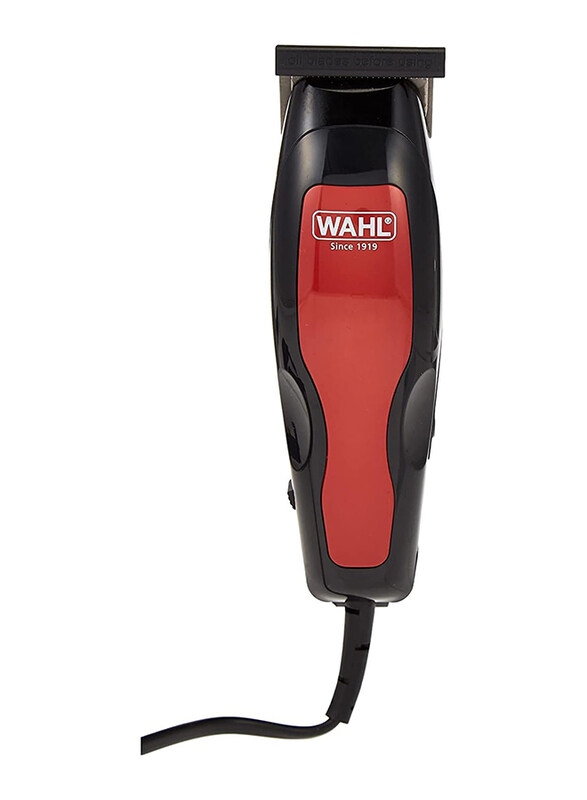 

Wahl Home Pro 100 Combo Corded Electric Hair Clipper Trimmer for Men, Foil shaver, Mini Trimmer, Black/Red