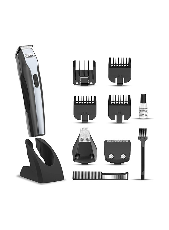 

Wahl Rechargeable OptimUS Trimmer Grooming Kit, Silver/Black