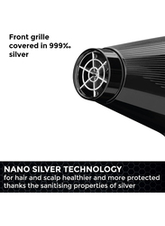 Gammapiu Gamma+ G-Tronic Dual Ionic 2500 Professional Hair Dryers Infinite Power, NA4322iB, Rose Gold