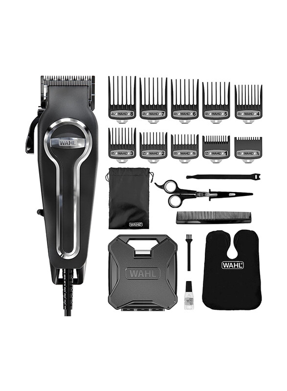 

Wahl Elite Pro Corded Adjustable Taper Lever Hair Clipper Kit, Black